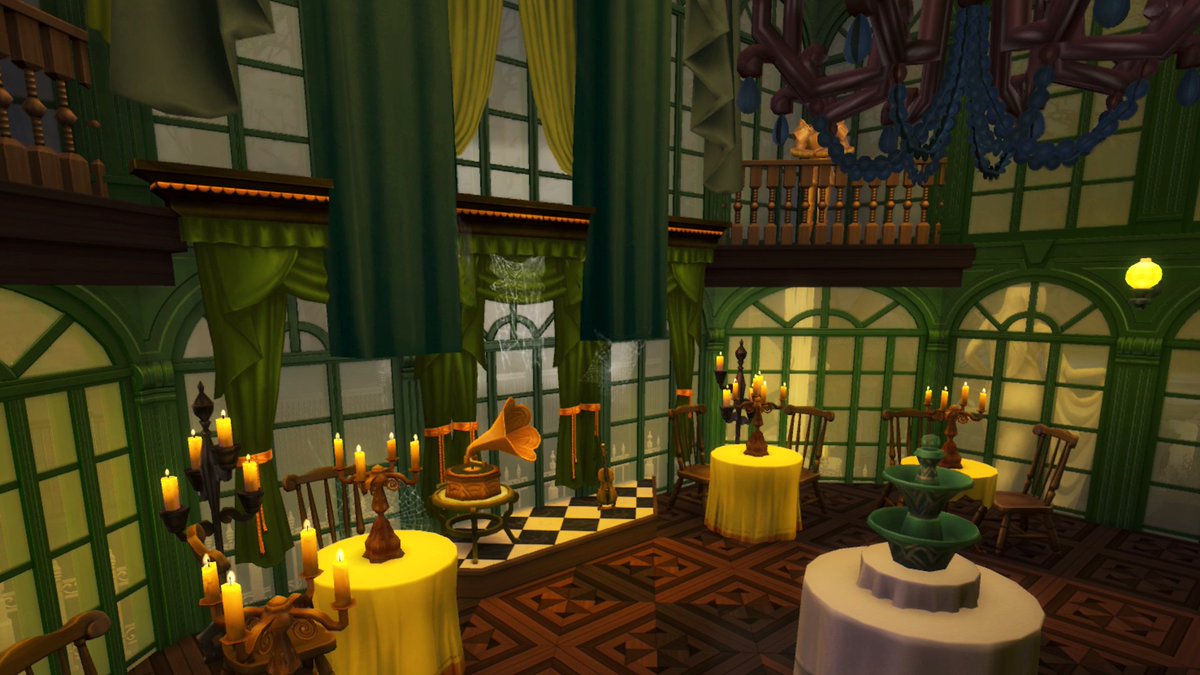 patrick_creates's tweet photo. They're creepy and they're... in #TheSims4! Check out my virtual tour to kick off ~spooky szn~ with a scream.  #AddamsFamily build ft. every room from the 1991 film. 

https://t.co/SJKAq2edOR 

YouTube @ patrickcreates
Gallery @ patrickcreates

#ShowUsYourBuilds #NoCC https://t.co/aVKxrdK6om