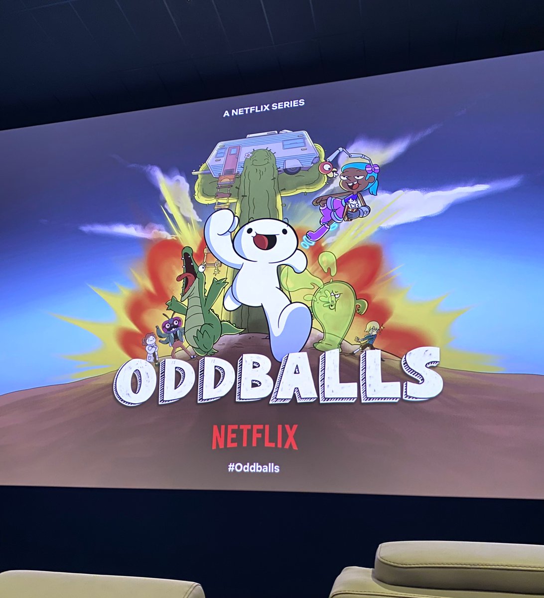 just saw 3 eps of #OddBalls! incredible to see such a polished project come from the youtube space. it’s out on 10/7. go watch ✨