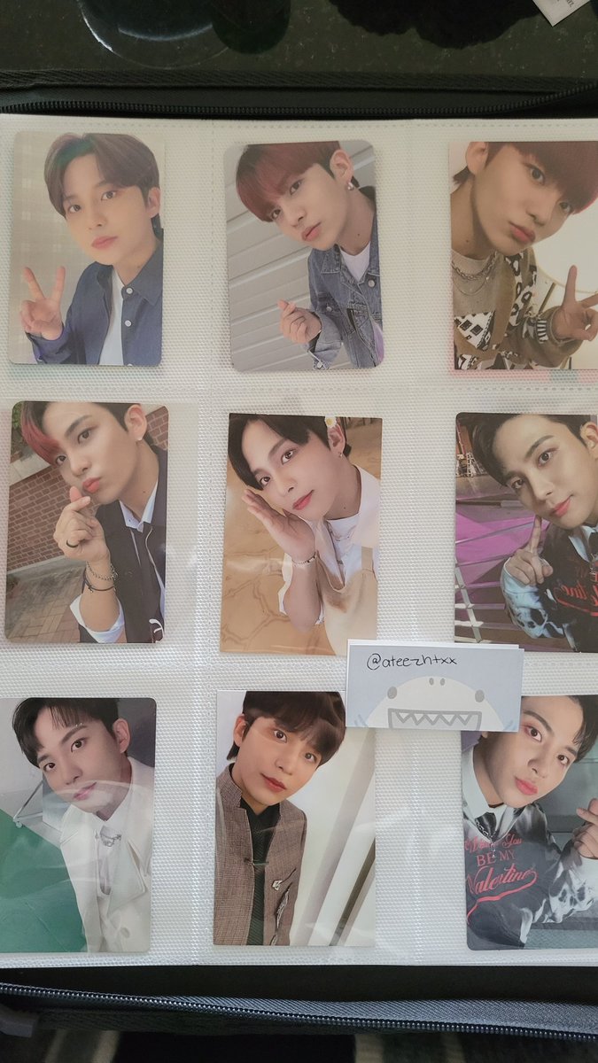 ateezhtxx's tweet photo. WTT Yeosang &amp; Jongho PC for any of the Hongjoong PCs on the last picture. I would really appericate any help. I have only traded a couple times but I have the proof! Please DM if you are in interested 😊
#ATEEZ #ATEEZTRADE #YEOSANG #JONGHO https://t.co/UFjhTDuqkY