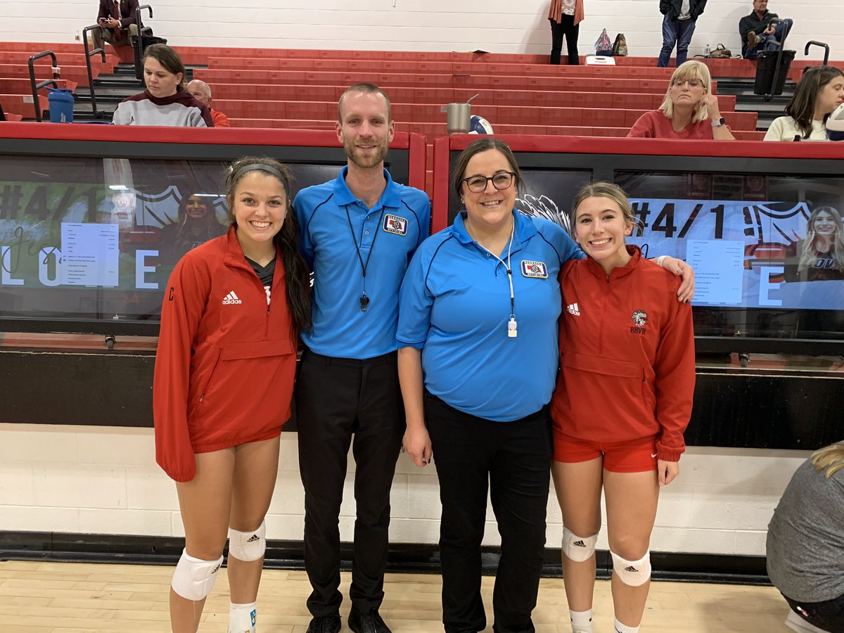 Thanks Gabe &amp; Jordan for working our <a href="/BBHSINDIANSS/">Broken Bow Indians 🏹</a> VB Tri this evening #GoBow #NSAARespectTheRef #nebpreps