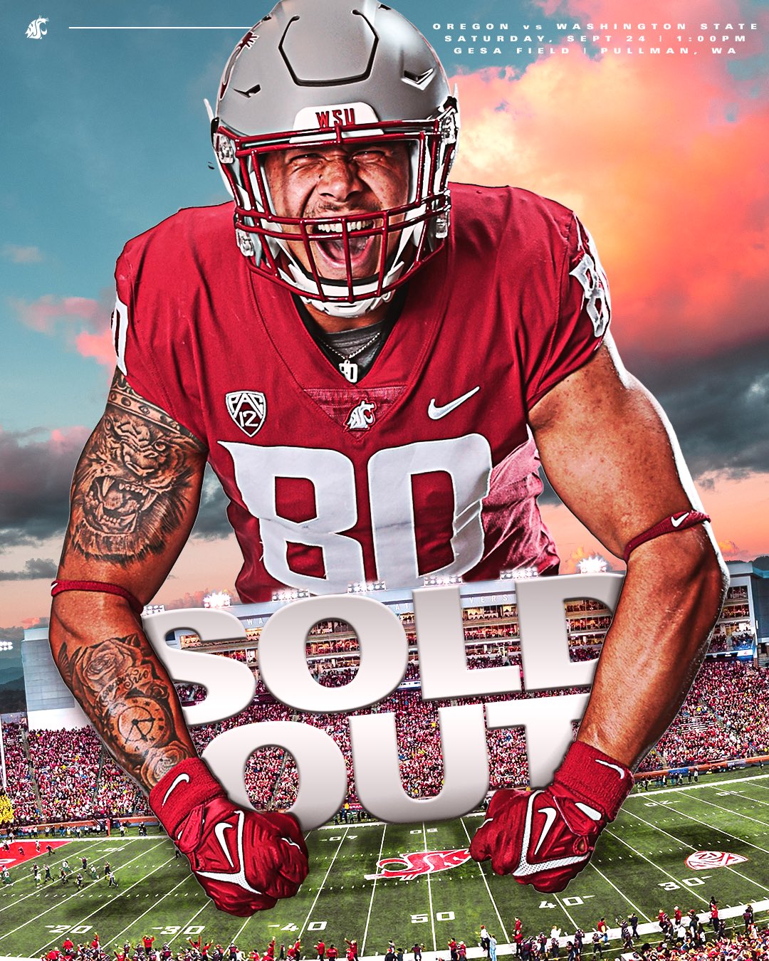 Washington State Football on Twitter "Saturday’s game against Oregon
