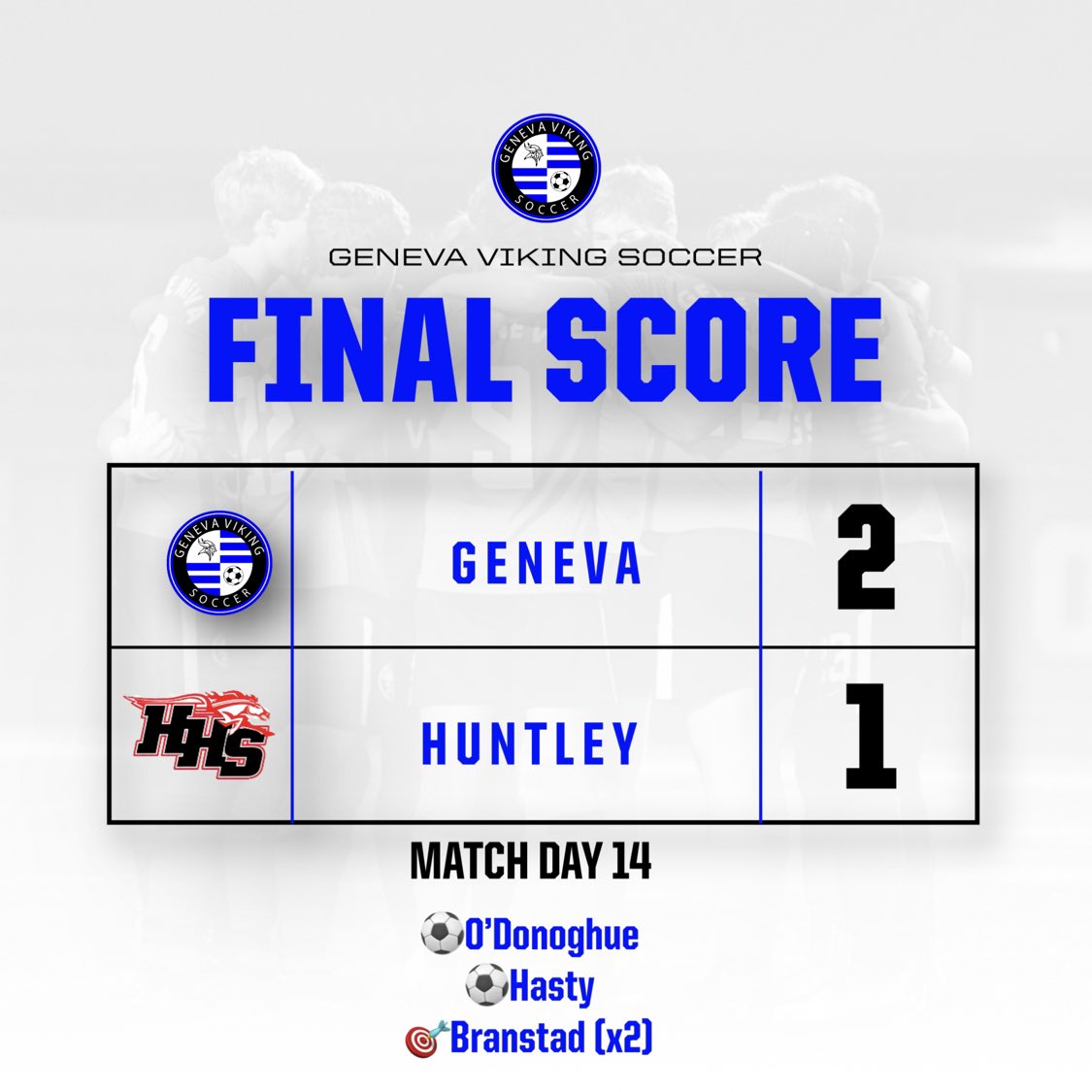 geneva_soccer's tweet photo. The Vikings battle back after going down in the first half to get the win 2-1! 💪 

Next match is Tri-City night on Tuesday v. Batavia!

#GHSHHS #ENS #GH3 https://t.co/W12YNJu2fn