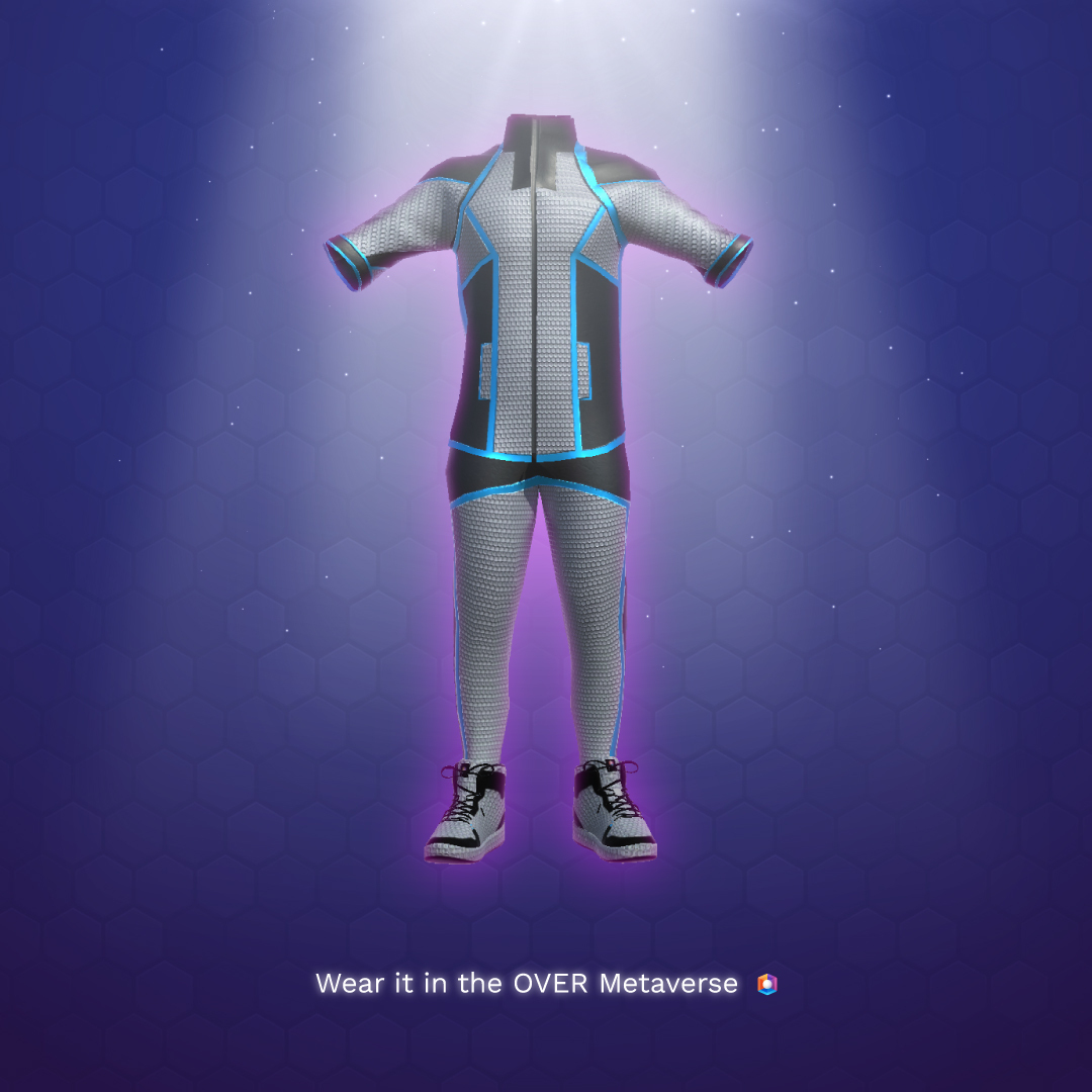 OVRtheReality's tweet photo. What clothing styles would you wear in the #Metaverse?🤔

⟥Styles that complement their tech-centric lifestyle
⟥SMART Clothing that’s eco-friendly
⟥Anything at all

This wearable was just added to the #OVERClothes Collection!

Visit the App &amp; try it on:
https://t.co/mtfJzYeBly https://t.co/XTK3t7W713