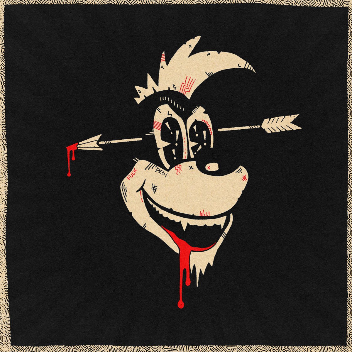 I make so much shit and then totally forget about it. My archive of random unminted work is getting out of control. I only vaguely remember drawing this weird toon thing 😂😂