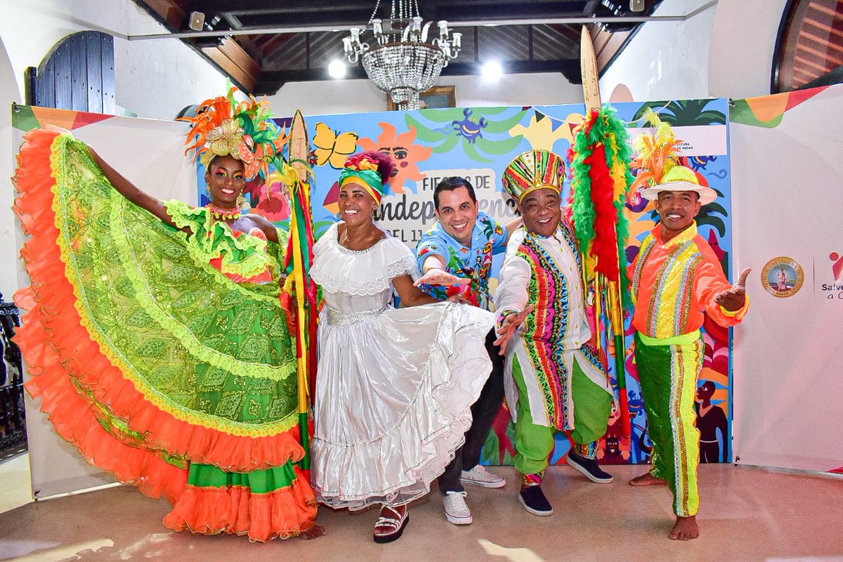 oscaruriza's tweet photo. Volvieron las Fiestas de la Independencia del 11 noviembre, queremos que estas fiestas los cartageneros las disfruten desde los barrios de la ciudad, apropiándose de la cultura y nuestra historia.

Mira la agenda completa aquí: https://t.co/bOxsoNon55 

#SeFormóElBembé🪘 https://t.co/bXuy7lqREl