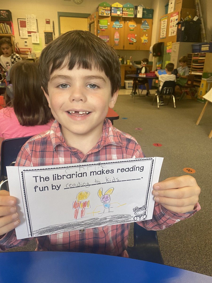 We are “Wild About Books” in kindergarten!  Working on our rhyming skills and discussing what we notice and what we wonder. <a href="/CoveSchoolOwls/">Cove Elementary School</a> @beverly_schools