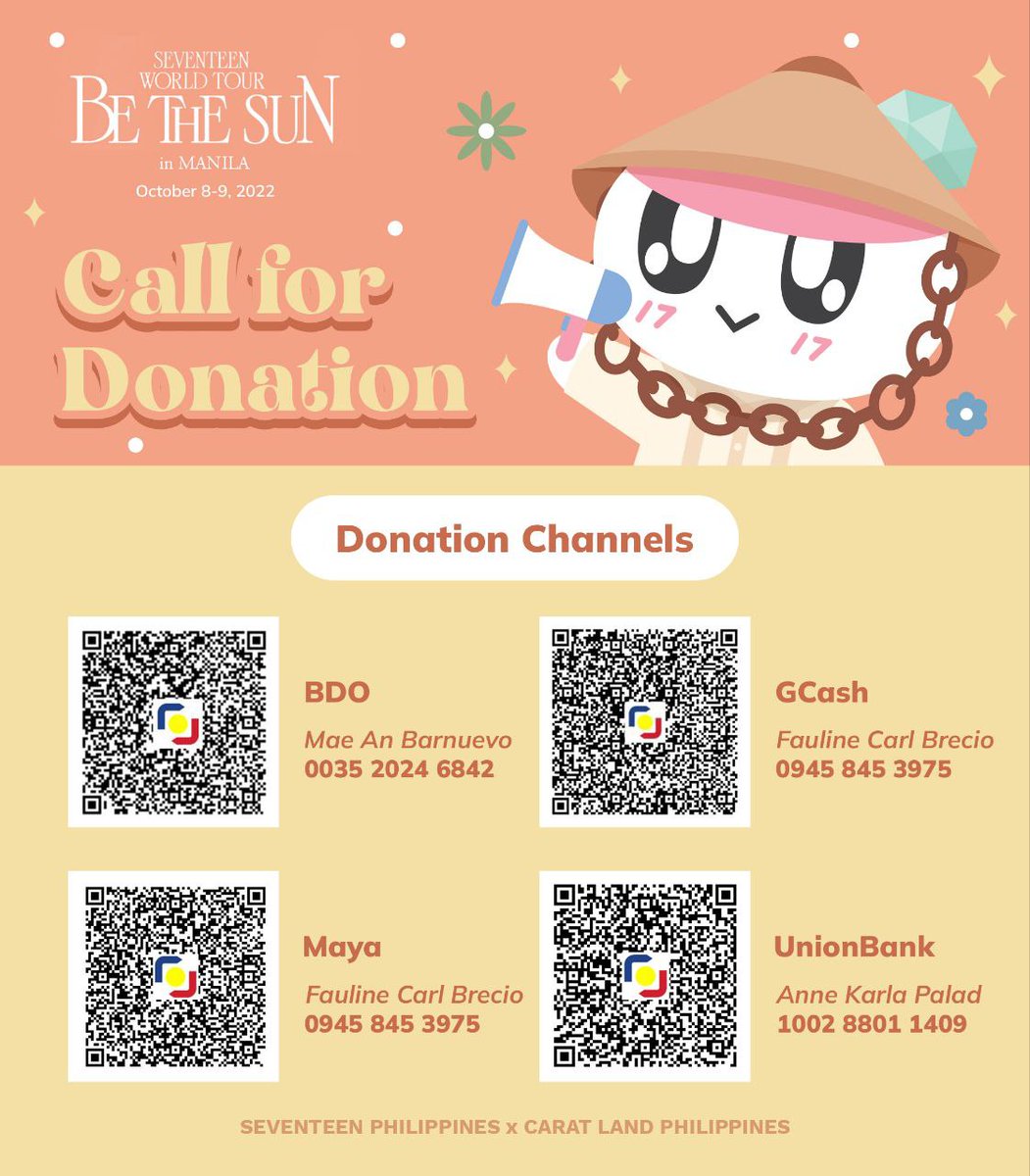 CaratLandPH's tweet photo. 📢 #BeTSinMNL DONATION DRIVE UPDATE 📢
💰 PHP 110,155 (38.89%)
⏰ As of Sep 23 (Fri) 10:10AM KST
🔎 https://t.co/ghbSJstAvx

Because of the #SectorPH Nationwide CSE, we were able to reach this. Thank you, PH CARATS! @seventeenphil https://t.co/Zkbho9vi3b