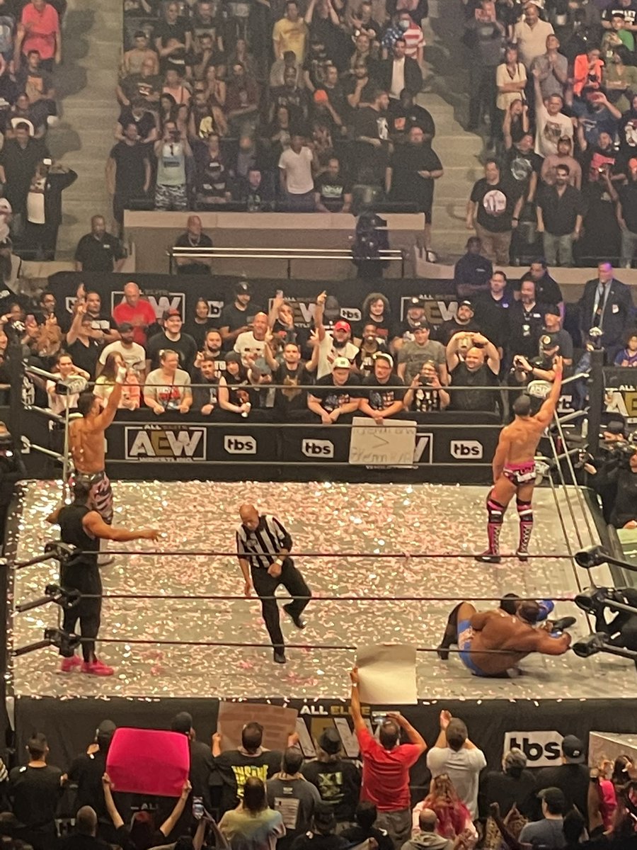 Longisland1892's tweet photo. #INSTANTPURCHASE especially after witnessing #HISTORY last night at #AEWGrandSlam! EVERYONE LOVES #TheAcclaimed! #scissor @PlatinumMax @Bowens_Official @AEW #THANKYOU https://t.co/rDuFXrfIDO