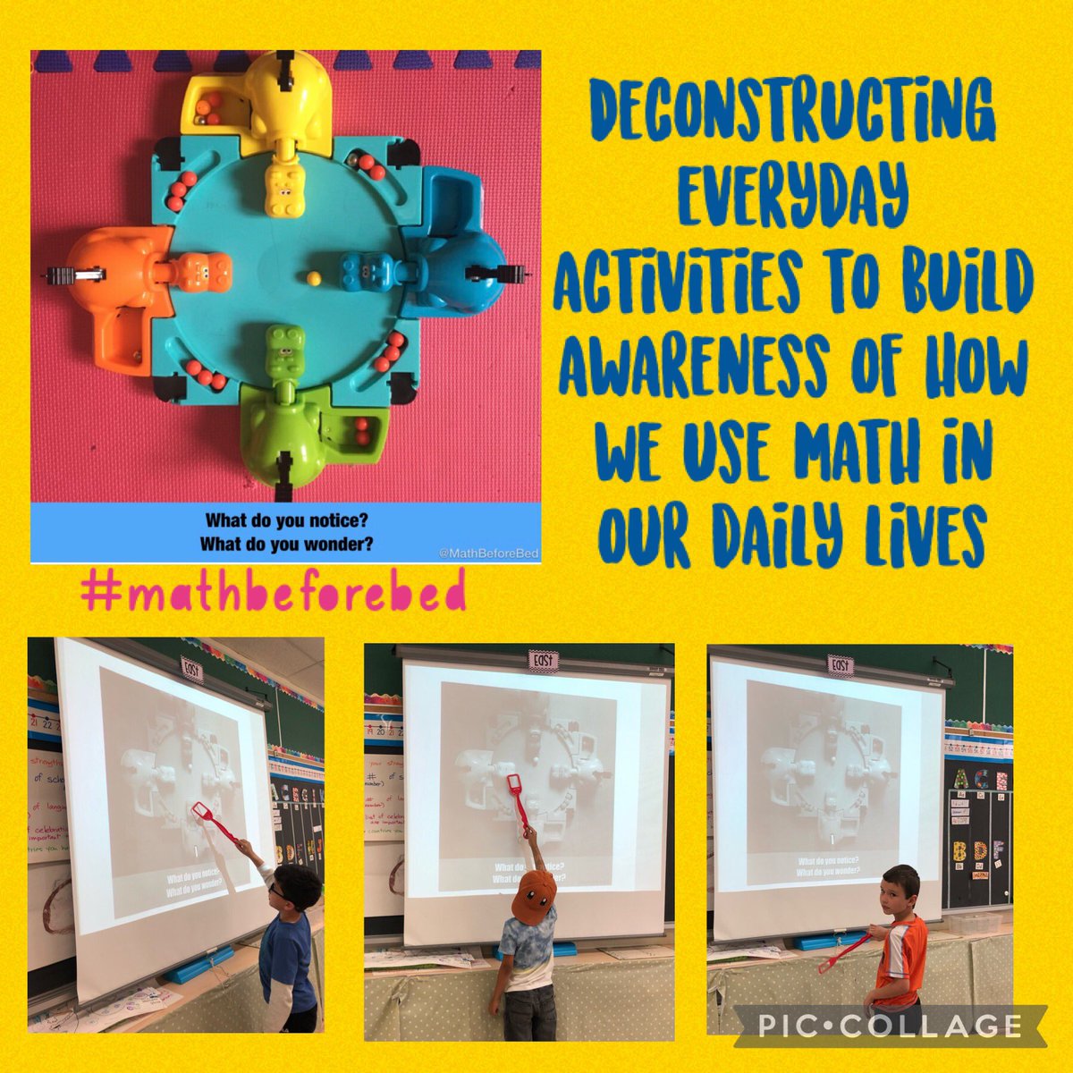 tlslaunwhite's tweet photo. Using @MathBeforeBed invitations and open sharing strategies to explore a range of possible ways to solve problems to build students’ repertoire of strategies @PeelSchools @brywoods1975 https://t.co/8Kfc3b8oif
