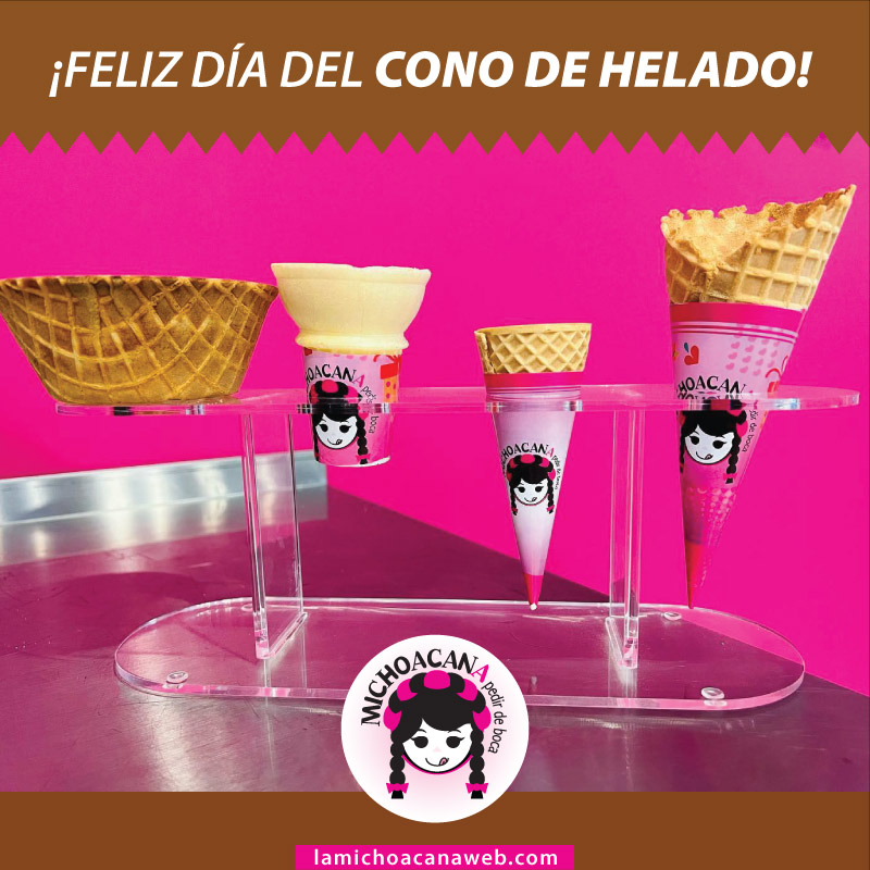 MichoacanAPDB's tweet photo. ¡Hoy se celebra el día del Cono De Helado! 🍦😍
Escoge tu cono y haz tu combinación perfecta😋😋
Feliz #DiaDelConoDeHelado!!🍦 ¿Cuál es tu sabor favorito? 🍫🍓
#MichoacanaPedirDeBoca
#MAPDB #Helado #Sabores #ConoDeHelado #DíaDelConoDeHelado #IceCreamConeDay
#IceCream #SaboresDeli https://t.co/aqNuJ8qOTO
