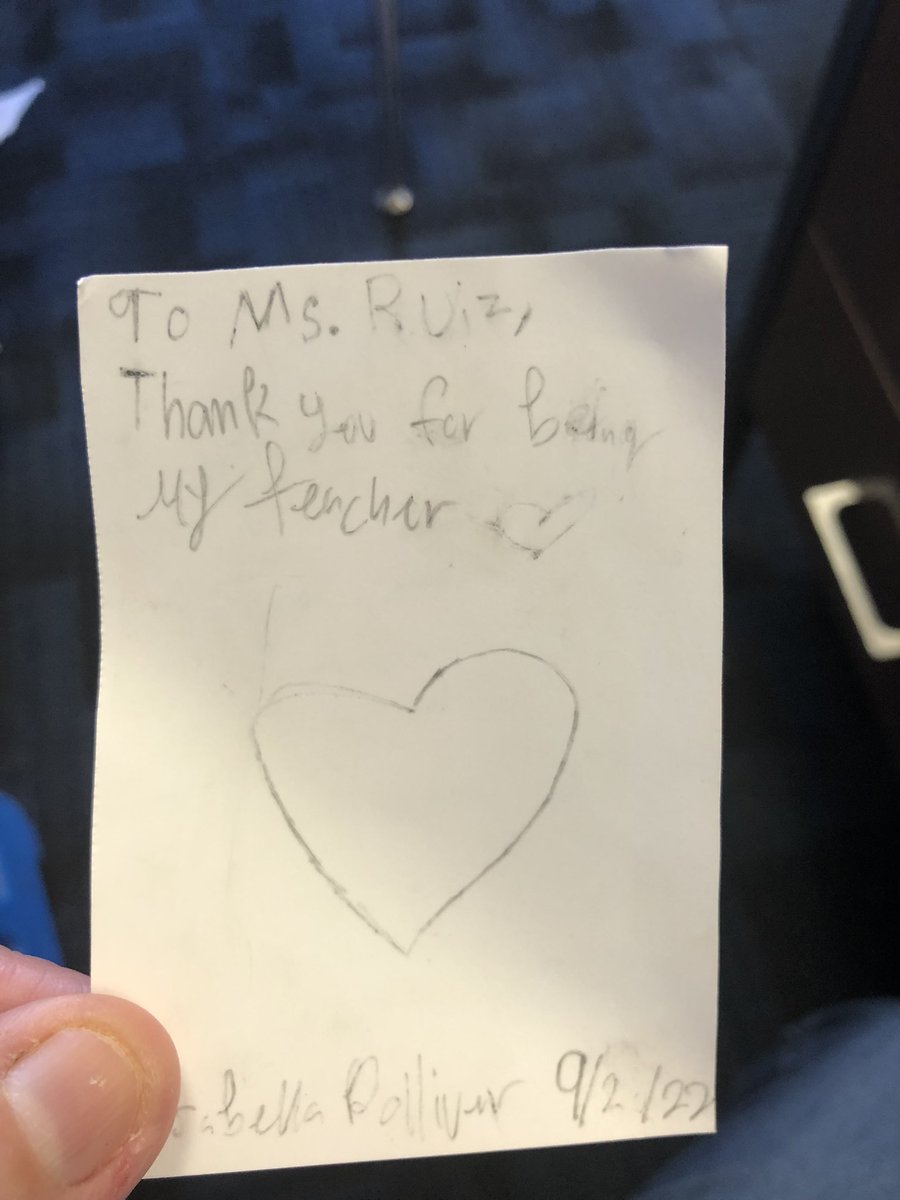 RADTeachMoreno's tweet photo. A student gave me a school picture. I told her letβs pretend itβs the 90βs and she had to sign the back. This is what she wrote π»πΌ #lovemyjob #pretenditsthe90s #radteacher https://t.co/TamZX9vCBV