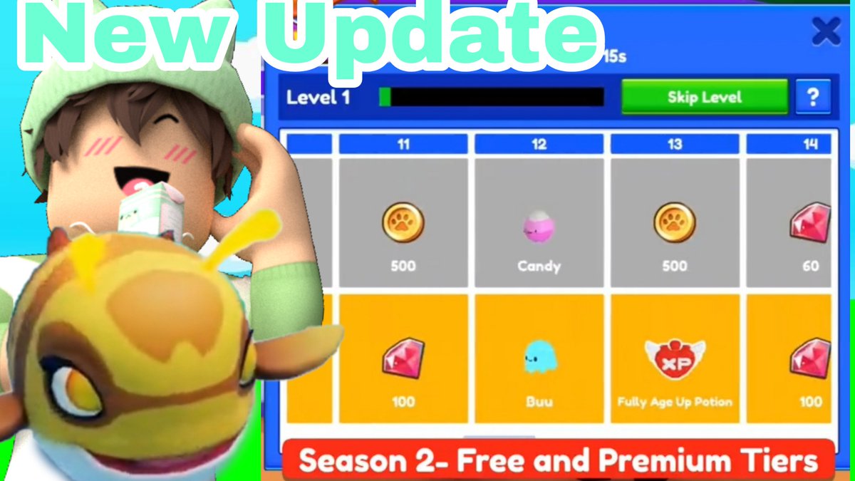 CarzoxPlayzRblx's tweet photo. 💚 late video for some of you but hope you enjoy 💚
🐳 *ITS HERE NEW WHALE WITH NEW SESON PASS & MORE * in Ropets (Roblox) https://t.co/tUlpvqFnl6
#ropets #ropetsupdate https://t.co/h3vzqcMjU1