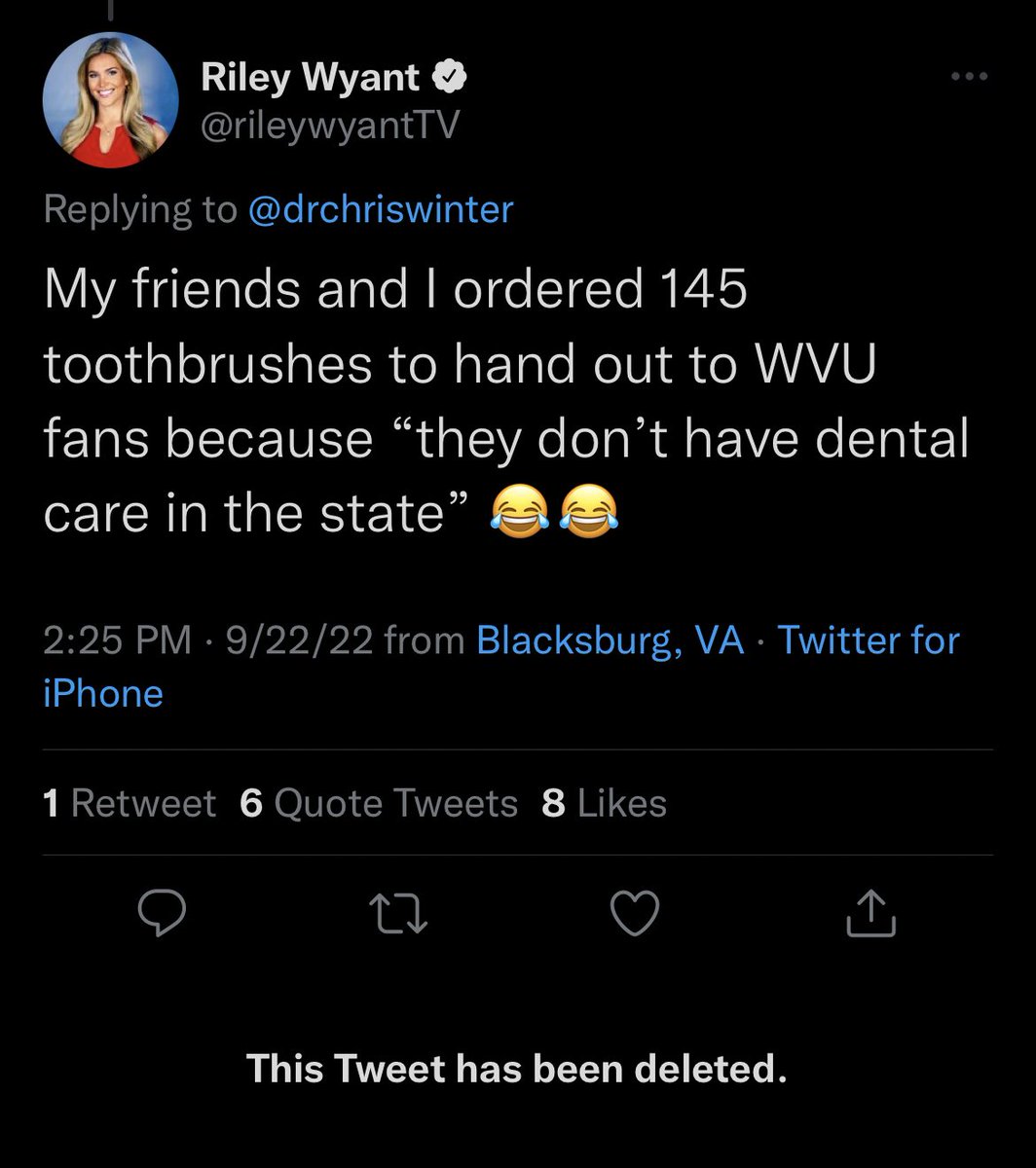 danielle_c_fs's tweet photo. (1/7)
@NBC12 @rileywyantTV as someone whose bio touts many @AP awards, I would expect at least a minimal amount of data review before you confidently perpetuate an overused, inaccurate stereotypes which only make you look lazy &amp; ignorant. https://t.co/EIyfL8WKCZ