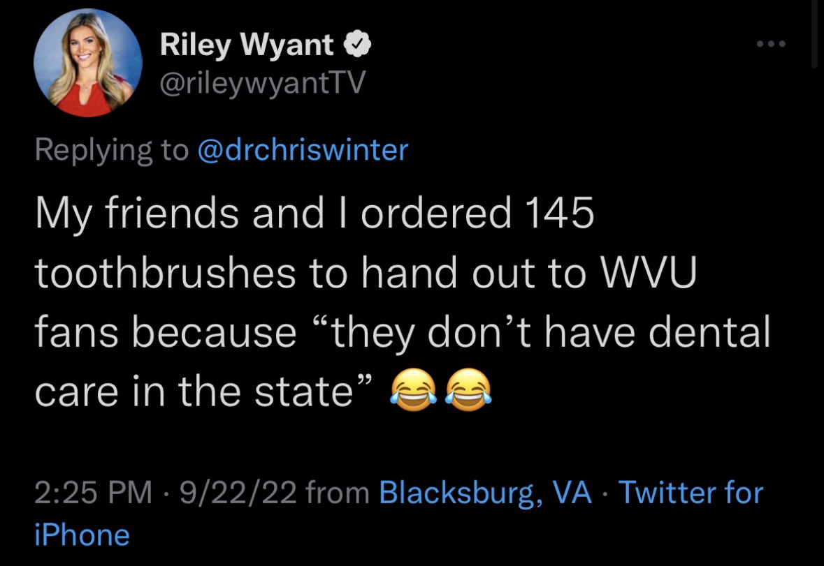danielle_c_fs's tweet photo. (1/7)
@NBC12 @rileywyantTV as someone whose bio touts many @AP awards, I would expect at least a minimal amount of data review before you confidently perpetuate an overused, inaccurate stereotypes which only make you look lazy &amp; ignorant. https://t.co/EIyfL8WKCZ