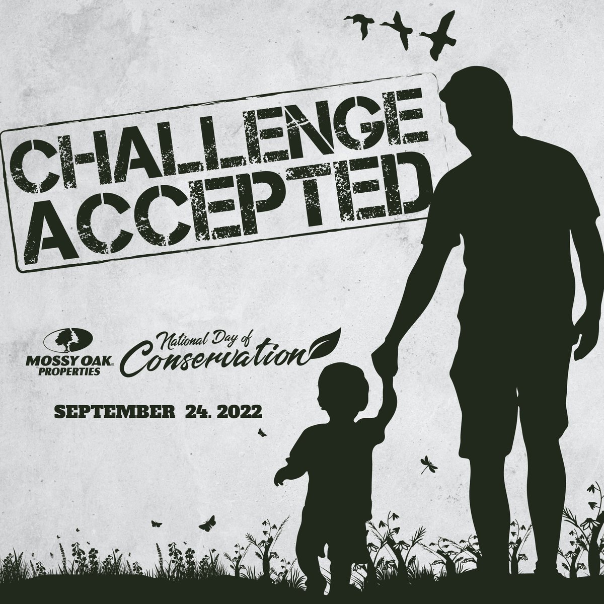 MossyOak's tweet photo. It's coming! Join us for the 4th annual National Day of Conservation! THIS SATURDAY, September 24. Here are some ideas: https://t.co/q4Q1JRyiQt #dayofconservation https://t.co/cvu6rK7Bxm
