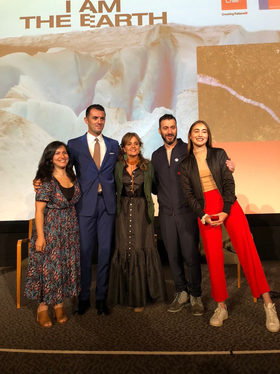 Agradecida de participar en el panel del evento "Iam Earth" junto a <a href="/MarcaChile/">Imagen de Chile</a> <a href="/fiiSorg/">fiiS</a> 
<a href="/Nikola_Ivezaj/">Nikola Ivezaj</a> de <a href="/GlblCtzn/">Global Citizen ⭕</a> en el contexto de la  <a href="/ClimateWeekNYC/">Climate Week NYC</a> 

#ClimateWeek2022