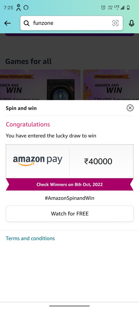 #AmazonSpinandWin