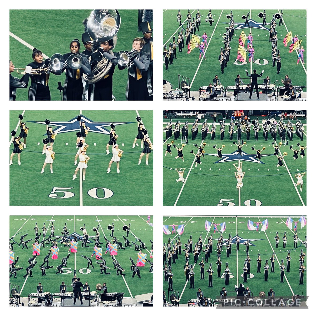 friscofinearts's tweet photo. Out at the @thestarinfrisco supporting the Band and Drill Team from @2018Memorial as they play Argyle HS!  Way to go students and staff of both groups! https://t.co/euPjkVTYU2