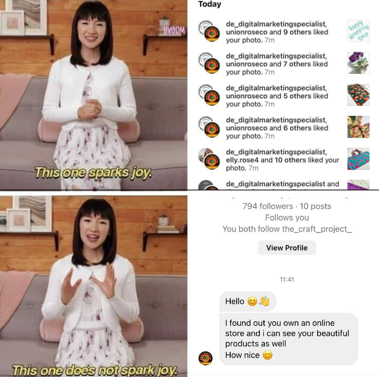 StephW562's tweet photo. Oh look, someone's liking all my posts! 'How nice'.... #bcm114 https://t.co/DxEwt0Me7p