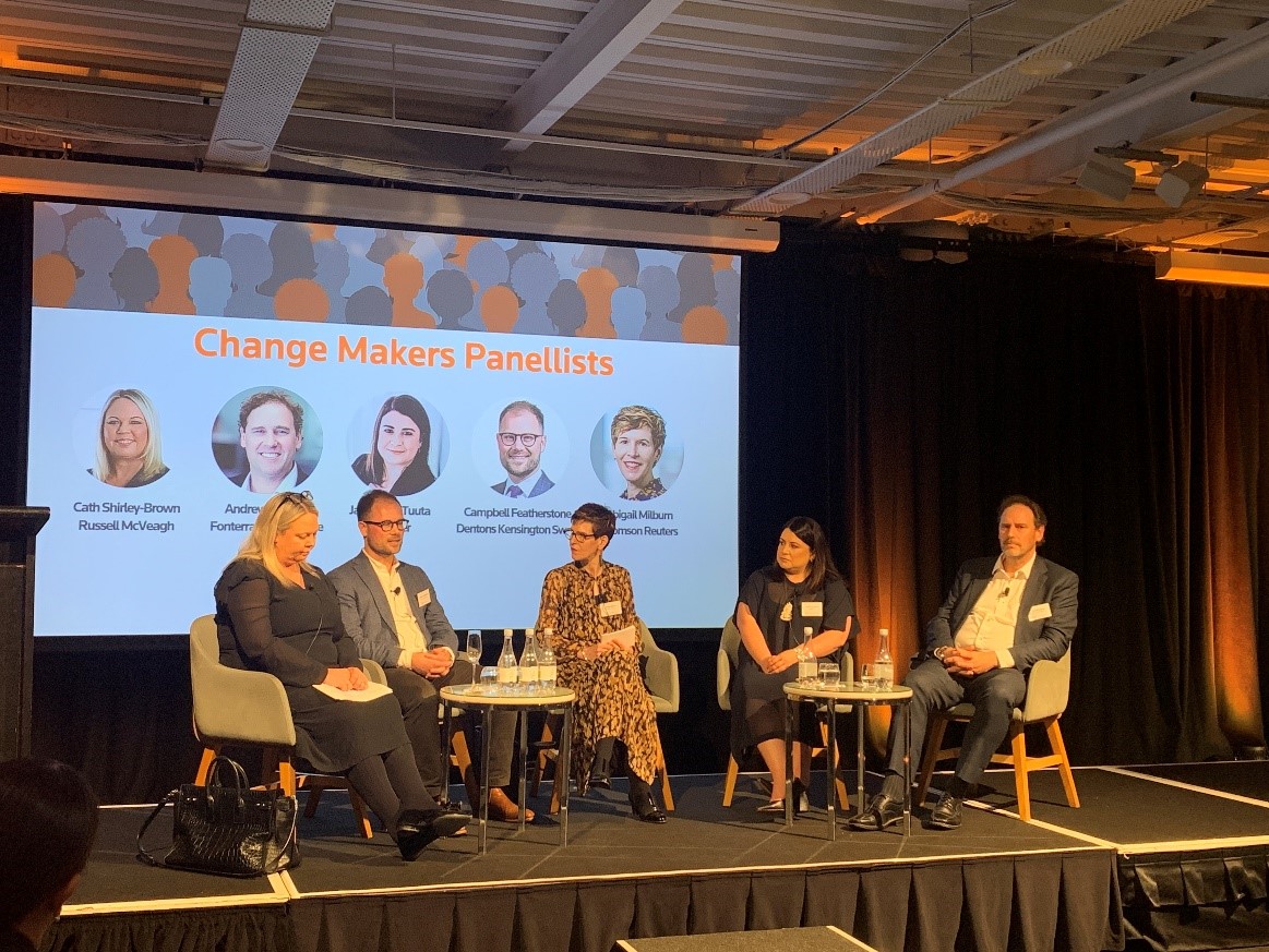 Campbell Featherstone, was touched on one of the themes of the evening: tiny noticeable things. “If we all do a tiny noticeable thing to make the workplace more welcoming and inclusive, it all adds up pretty quickly”.
 
Download our Practical Law toolkit. ow.ly/3PLl50KQVlA