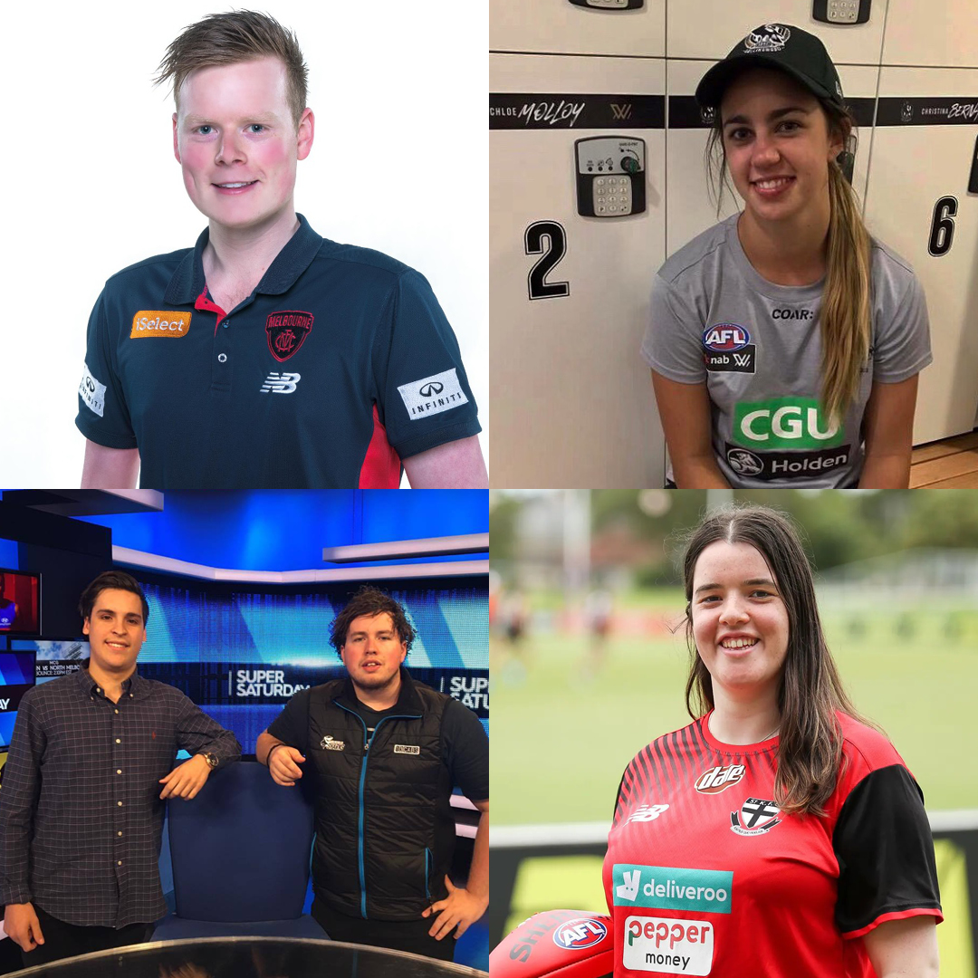 holmesglen's tweet photo. A #SportCourse at Holmesglen lets you step into our sporting capital and explore your career goals while you study – just like some of our outstanding #SportsGraduates who have gone on to work in industry.
Find out what opportunities you may experience: https://t.co/ZmbaTpDGQI https://t.co/AVICYYKxro