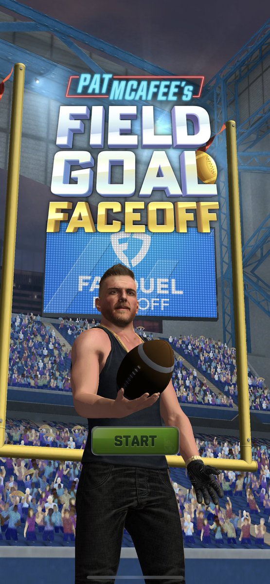 This game is way too addictive to play during a football game haha <a href="/PatMcAfeeShow/">Pat McAfee</a> <a href="/FanDuel/">FanDuel</a>