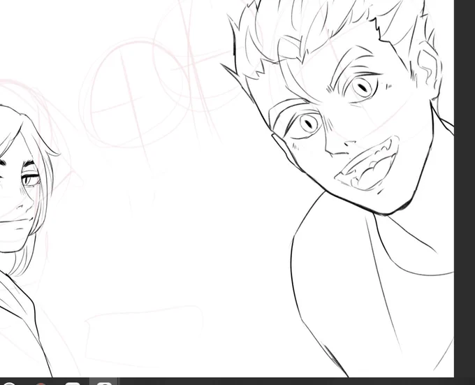 a comm wip bc I've been sick and I've barely drawn this last month 