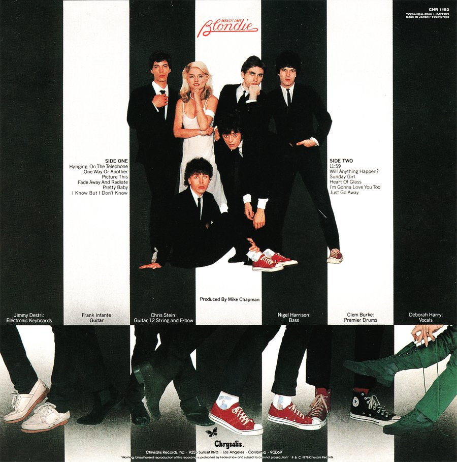 PunkRockStory's tweet photo. 44 years ago today

Parallel Lines is the third studio album by the American Pop punk / Pop rock band Blondie, released on this day in 1978, includes the singles "Hanging on the Telephone", "Heart of Glass", "Sunday Girl" and "One Way or Another"

#poppunk #blondie #history #otd https://t.co/wC0m39CCzD