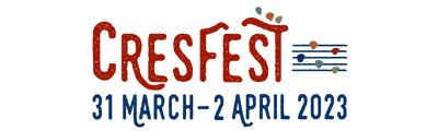 Cresfest in regional Victoria will be held 31 March to 2 April 2023.  The first lineup will be released on 6 October, but two performers have been revealed - Kutcha Edwards plus the UK's While and Matthews.