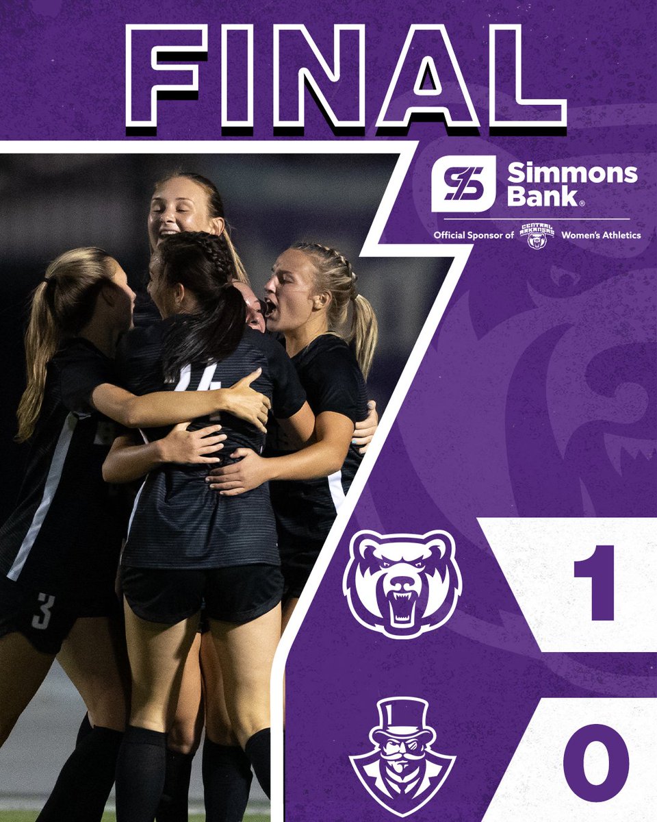Final | BEARS WIN! The defense preserves the shutout as we take a 1-0 win over Austin Peay!

#BearClawsUp