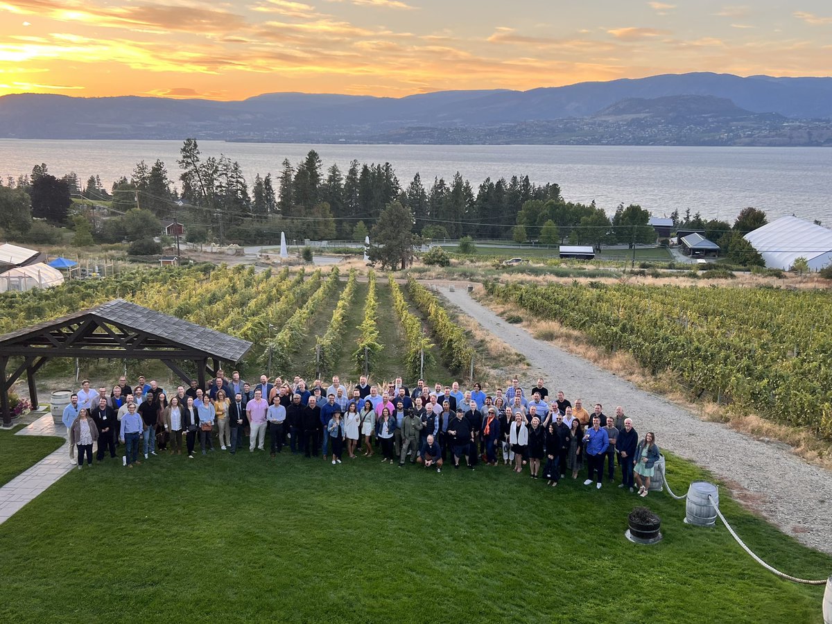 Thank you for all our wonderful customers, partners and MOBIA employees for a great conference! 

Cheers to a beautiful evening celebrating at Summerhill in Kelowna!