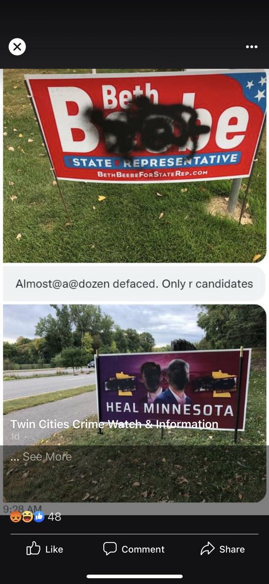 SHIFTYINMN's tweet photo. @GovTimWalz is this something you support? Defacing personal property? I’d like you to publicly address this and I mean in a press conference this is DANGEROUS and our state is already dangerous! Tell me, will you? https://t.co/C7RBNGh5b6