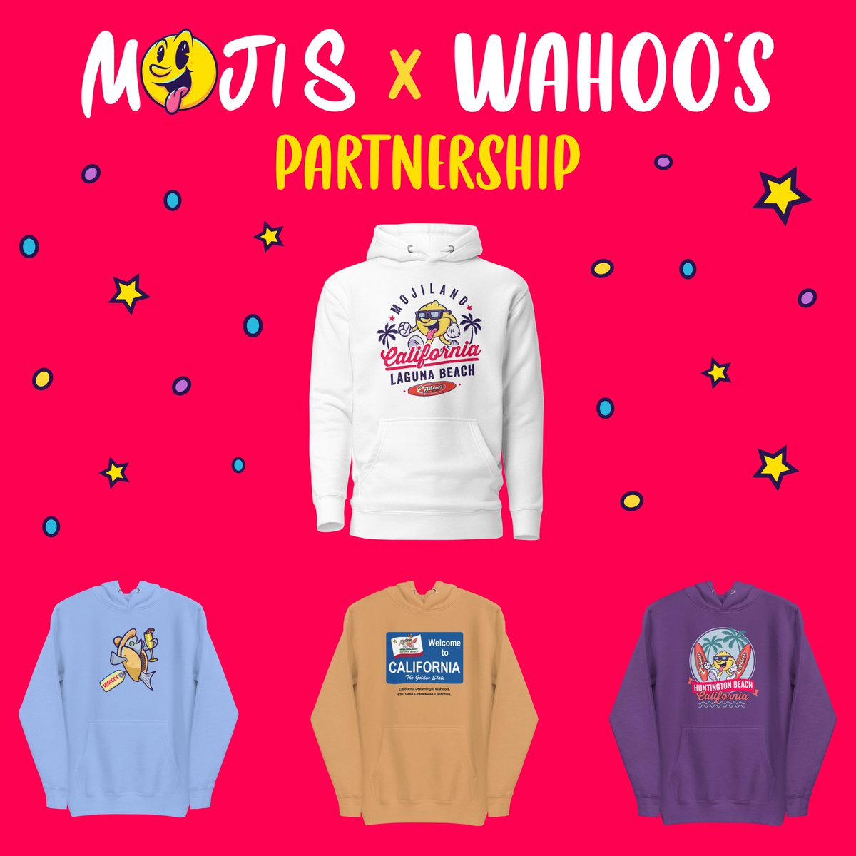 🔥 Mojis x Wahoo's Partnership🔥
•
Mojis making moves daily. Wahoo's has over 50+ restaurants across America &amp; Japan. Mojis Brand will soon be in those restaurants. Mojis World-Wide Loading!
•
<a href="/WahoosFishTaco/">Wahoo's Fish Taco</a> @Wahooswing #nft #nfts #art #digital #trending #artist #trending