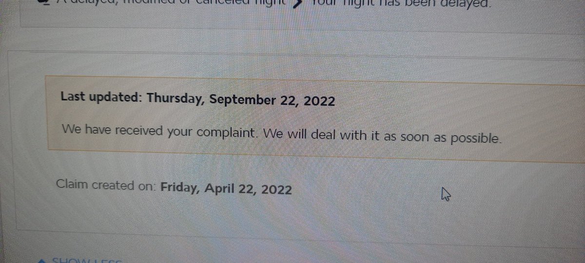 Aaron_Sexton_'s tweet photo. @KLM Its the 6 month anniversary of requesting compensation for a delayed flight!!! Yay!!! Well done KLM, an entire 6 months has passed without paying compensation as per your own policy!! What an airline! https://t.co/bnRBOEsn1P