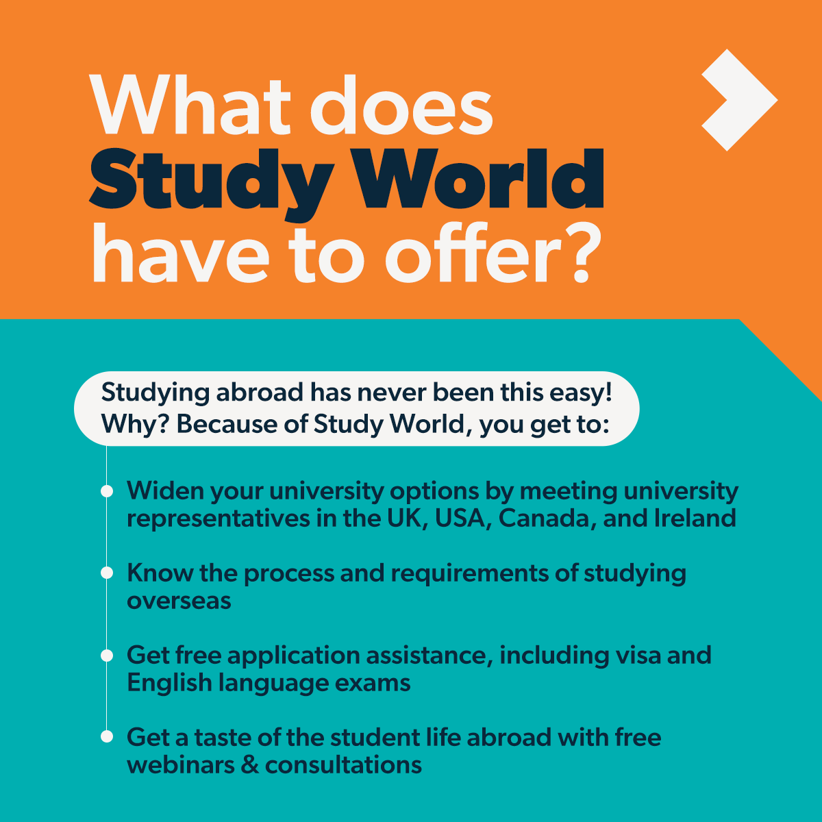 TOMCATust's tweet photo. Here's a quick rundown of how Intake’s Study World event has been going throughout the years. Stay tuned for more updates about Study World October 2022 and register through this link: https://t.co/KNgxlwvE1L
#WhateverIntakes #Intake #TheFutureInYou https://t.co/STP5A1tyPP