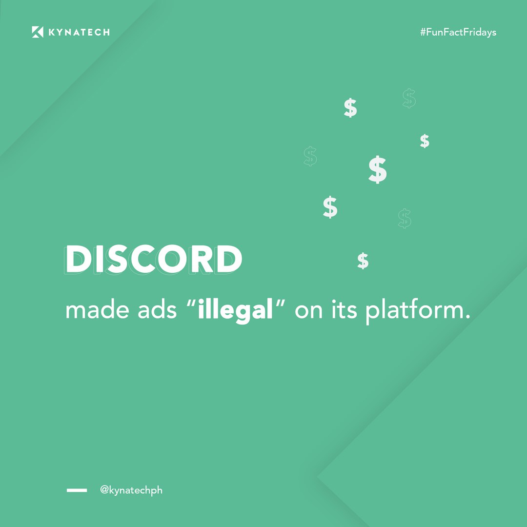 kynatechph's tweet image. Because they value people's data privacy, Discord is ad-free, relying instead on additional premium subscriptions and venture capital firms to make a profit.
#BusinessModel #WebDevelopment #WebDevelopmentPH