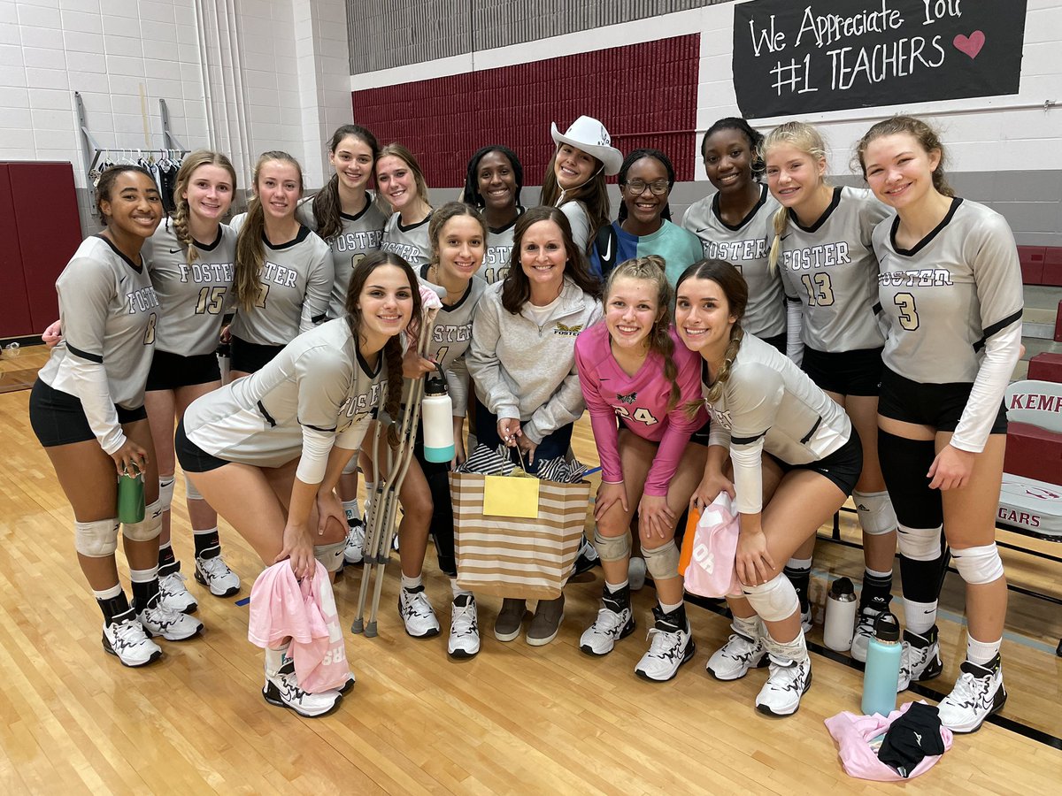 Foster Volleyball on Twitter "3 wins against Kempner tonight, great