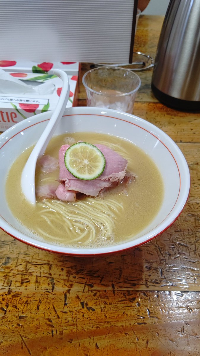 myvosI's tweet photo. 古今へ！朝ラー、鯛ラーメンたべてきたよ🍜🍜🍜 https://t.co/jchC4aXrTv