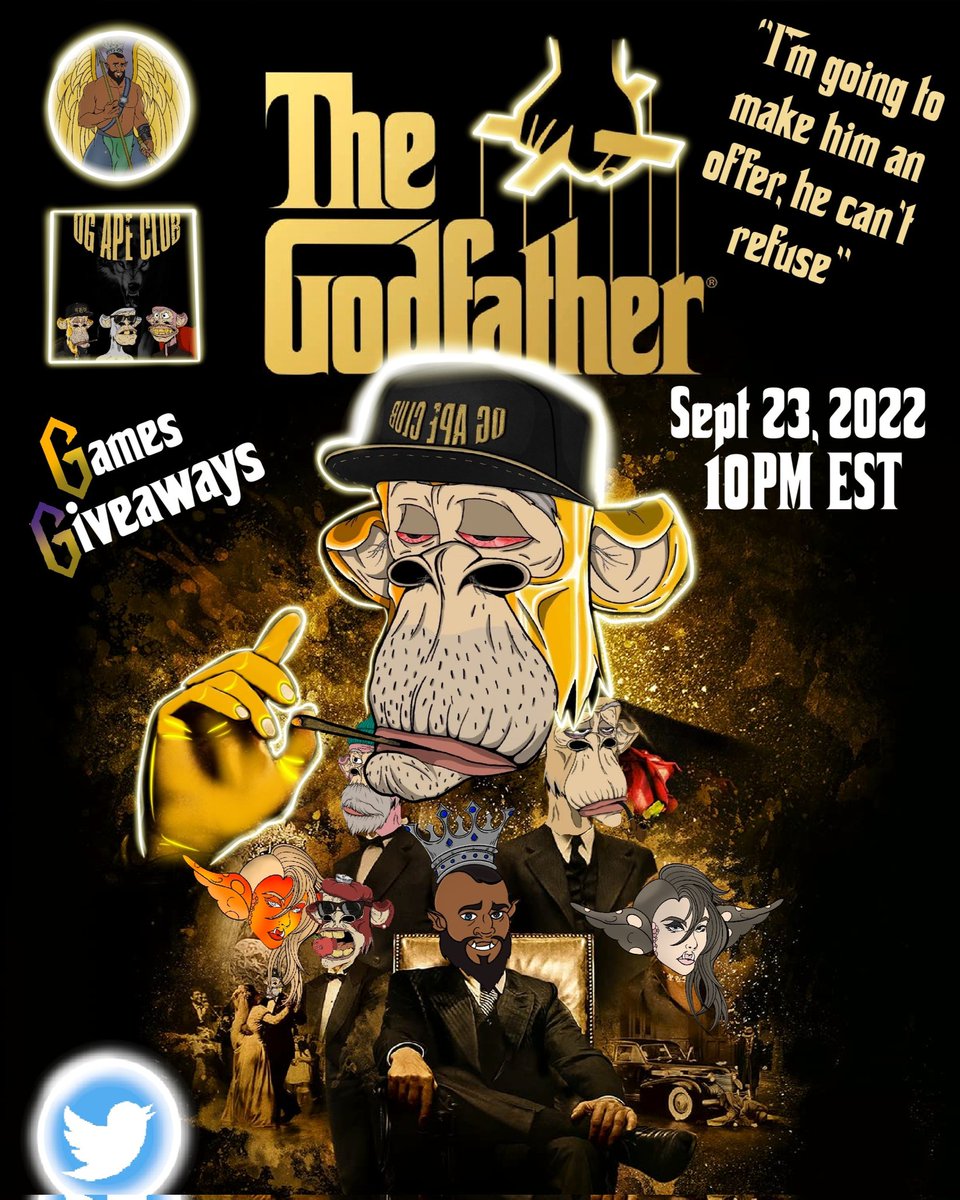 Well well well...I think this is a nice way to end a successful work week don't you think <a href="/OG_Ape_Club/">OG Ape Club / OGAC 2.0</a> ? 😈🏰🙉 #Games #Giveaways #FreeMints Join us on Friday Night 🌙 Let us hear about your projects give us an offer we can't refuse 👀x.com/i/spaces/1ynJO…