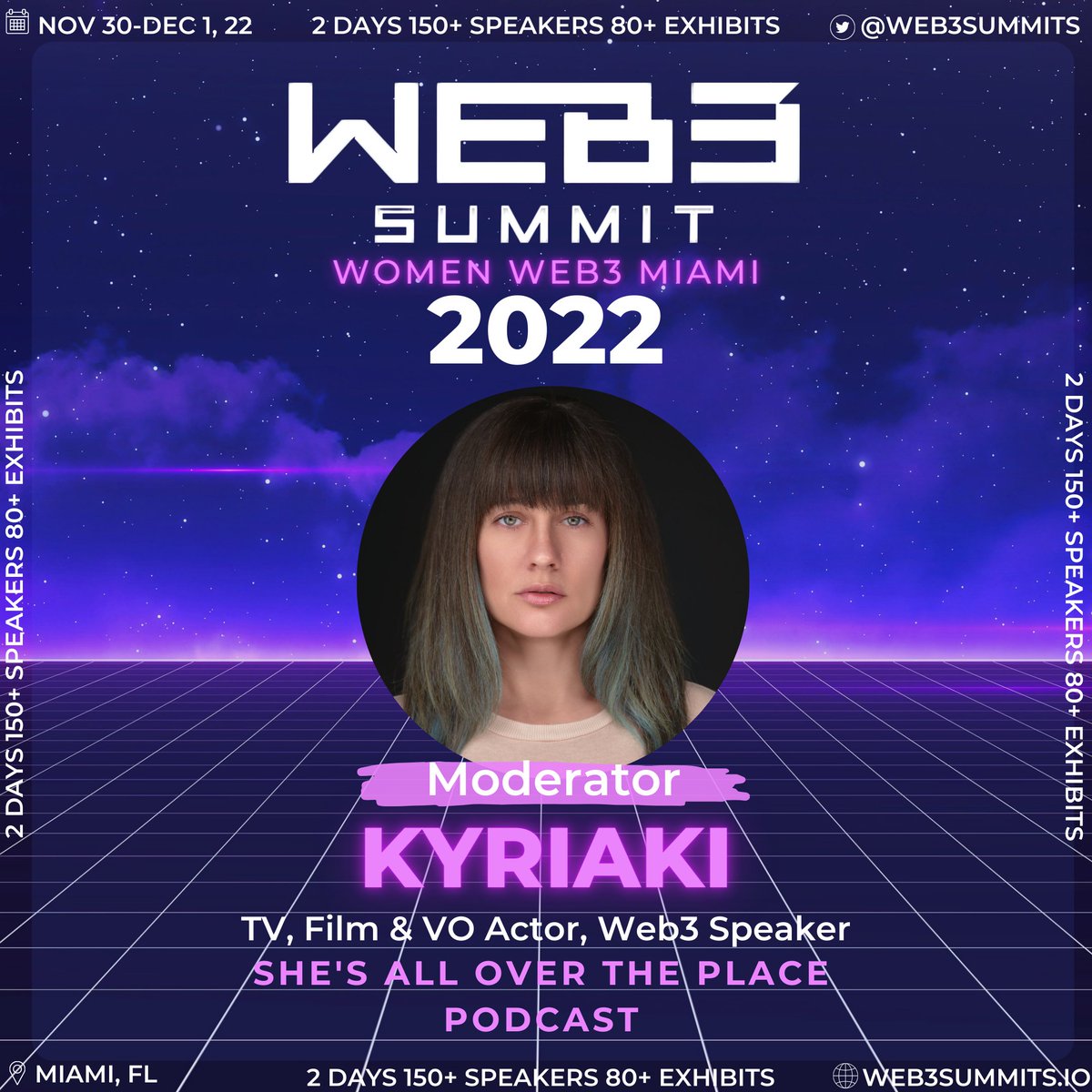 WEB3 SUMMIT | Women Web3 Miami 2022 🏝 tweet media