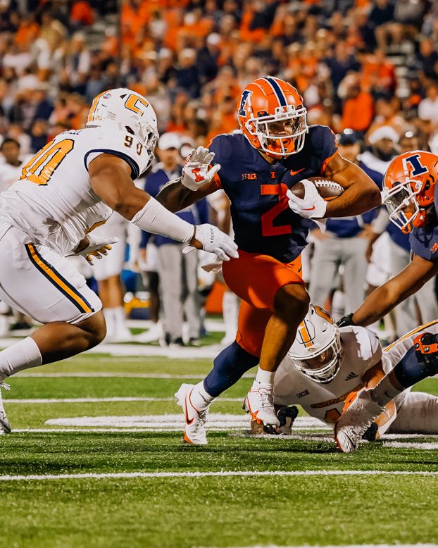 Big Ten Network (@bigtennetwork) on Twitter photo .<a href="/chasebrown____/">CHASE BROWN</a> is the first player in program history to rush for 💯 yards in five straight games. 🏃
#B1Gstats x <a href="/IlliniFootball/">Illinois Football</a> .<a href="/chasebrown____/">CHASE BROWN</a> is the first player in program history to rush for 💯 yards in five straight games. 🏃
#B1Gstats x <a href="/IlliniFootball/">Illinois Football</a>