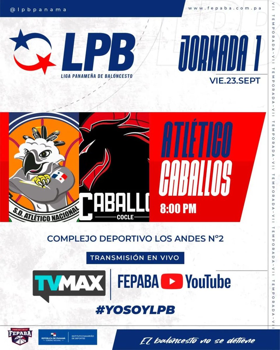 LPB Panamá (@lpbpanama) on Twitter photo ¡La emoción inicia aquí! DÍA 1
#YoSoyLPB 🏀🔥
🎟️GENERAL $5
🎫COURTSIDE $15
<a href="/passline/">Jack Reinhardt</a>.pa ¡La emoción inicia aquí! DÍA 1
#YoSoyLPB 🏀🔥
🎟️GENERAL $5
🎫COURTSIDE $15
<a href="/passline/">Jack Reinhardt</a>.pa