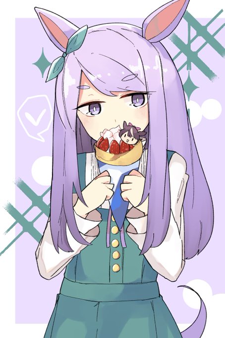 ダービーガールズで出す本の表紙マックイーンです当日はポスターックイーンにもなってます#ウマ娘 