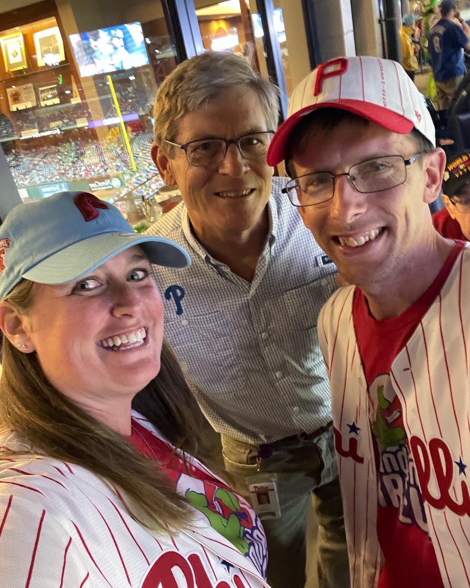 Bpetersen510's tweet photo. Thank you John Middleton, @PhandemicKrew , and @Phillies for a much needed incredible night. This was one of those night I will never forget. ❤️⚾️ #LetsGoPhillies #RingTheBell https://t.co/9bPSj9QLMD
