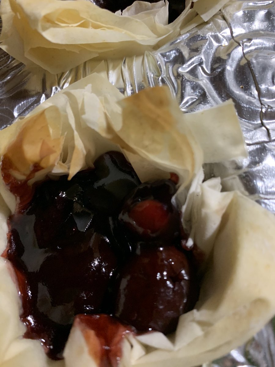 anders_cat's tweet image. FOOD PORN ALERT 🚨 🚨
Homemade philo pastry tarts. A close up of sweet black cherry and honeyed pecans! Enjoy!😋😁🙏🏼
@thisgrilllife @carsonbohdi @Coffee_Is_love @UnreadDatum @Spyder_Collins @pawpaw_ray @AndeeHarry @ernestgvalenci1  and to all my foodies out there!
