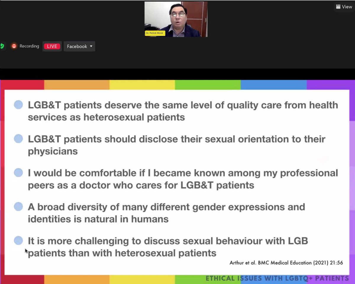 nikkipayyy's tweet photo. Definitely a difficult topic that deserves more attention in the healthcare industry!
So happy to see my previous med school professor Dr @ericmoral in our post-graduate course. π
#IMpowered2022 #LGBTQIA #medicine #twitterMD https://t.co/DAZxrCbADM