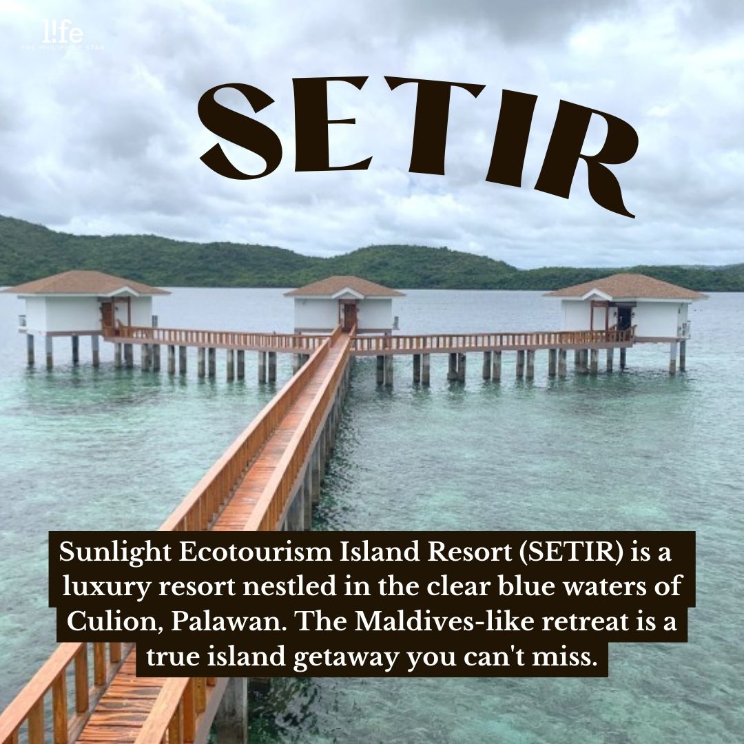 philstarlife's tweet photo. You might know Sunlight Ecotourism Island Resort (SETIR) through names like Anne Curtis, Isabelle Daza, and more—but beyond its exterior is something more than the Maldives-esque inspo.

Take a look at the island and its rates at https://t.co/Z0kZzHqq19.

#SETIR #TravelPH https://t.co/sbSr9pgG3D