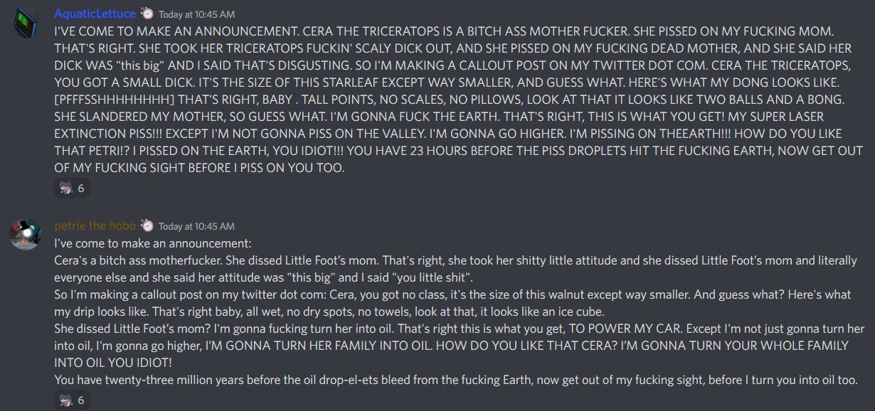 atlas⏳ on Twitter "cera's bad enough to warrant two copypastas of her