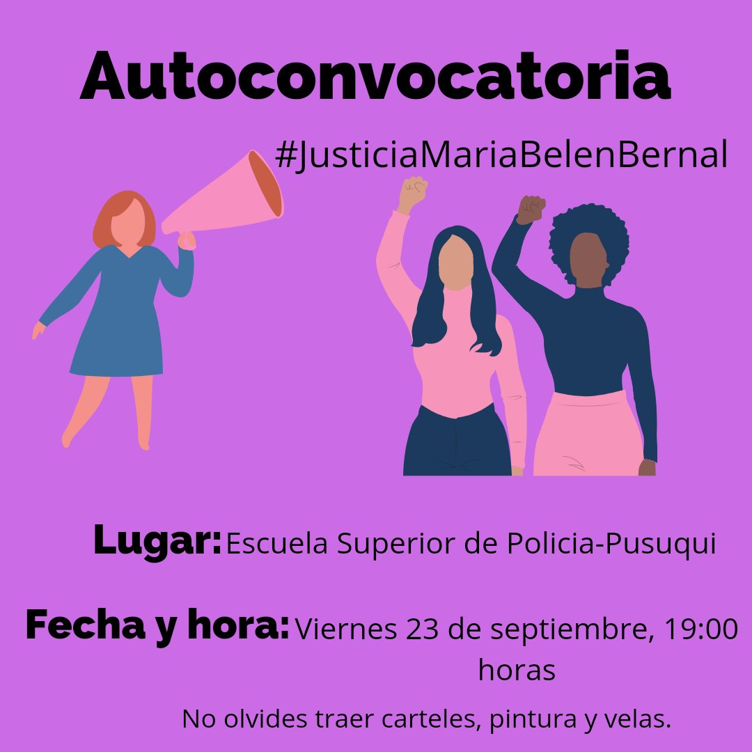 #JusticiaParaMariaBelen