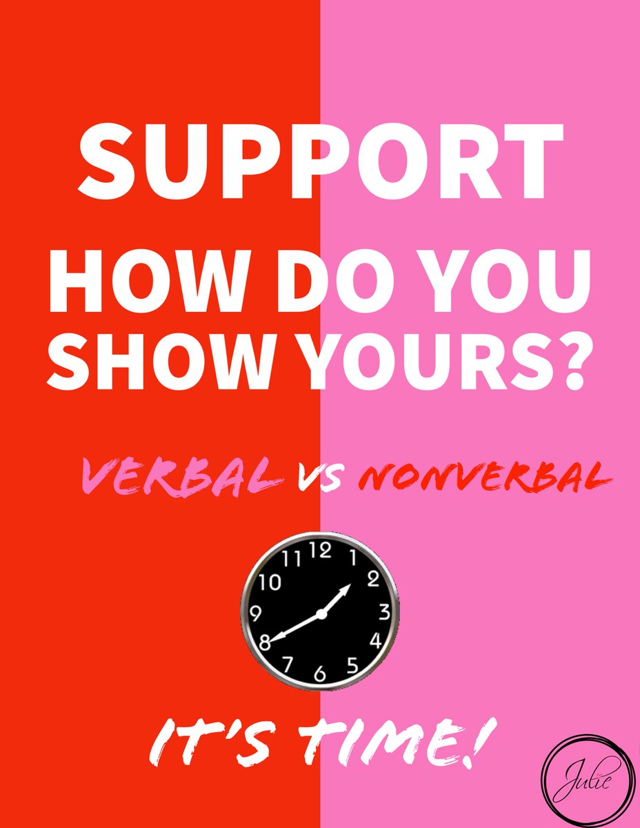 How do you show support (or nurture) those in your circle of influence?

Verbal= 
📍affirmations of appreciation 
📍interested questions
📍group praise

Nonverbal= 
📍a pat on the back
📍a written note
📍thoughtful act of appreciation

Try taking this step in the people priority!